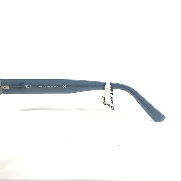 Ray-Ban RB5041 2119 Eyeglasses Frames Clear Blue Orange Rectangular 50-15-135 - Picture 9 of 12